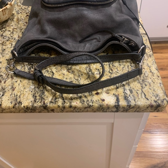 Good condition Leather She+Lo Hobo Handbag 12.5X15 - Picture 5 of 8